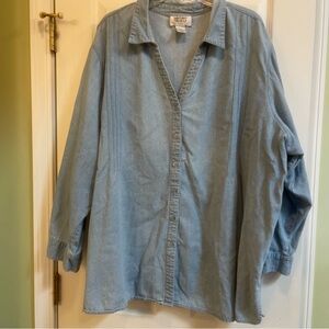 Mainstreet Blues Light Blue Denim Shirt.  (71)